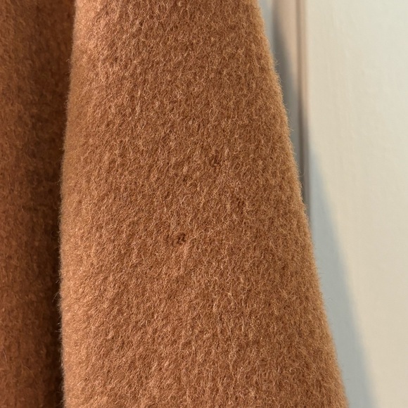 Talbots Size 8 Wool Trench Coat Vintage 80s 90s Style Cottagecore Old Money - Picture 11 of 15